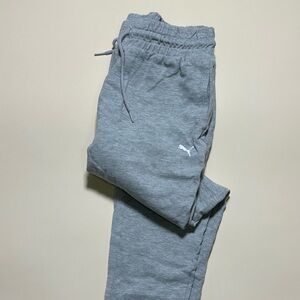 Puma Light Gray Joggers Women’s Size Small Casual